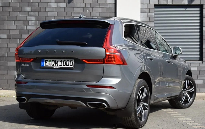 Volvo XC 60 cena 138900 przebieg: 126000, rok produkcji 2019 z Sosnowiec małe 781